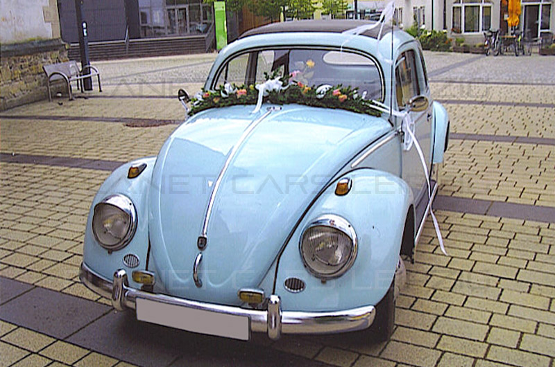  Hochzeitsfahrzeueg VW Käfer "Ovali"